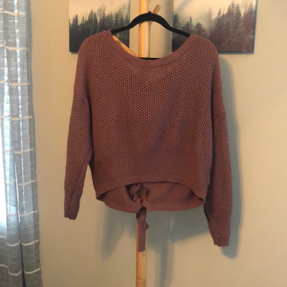 Purple/Mauve Sweater